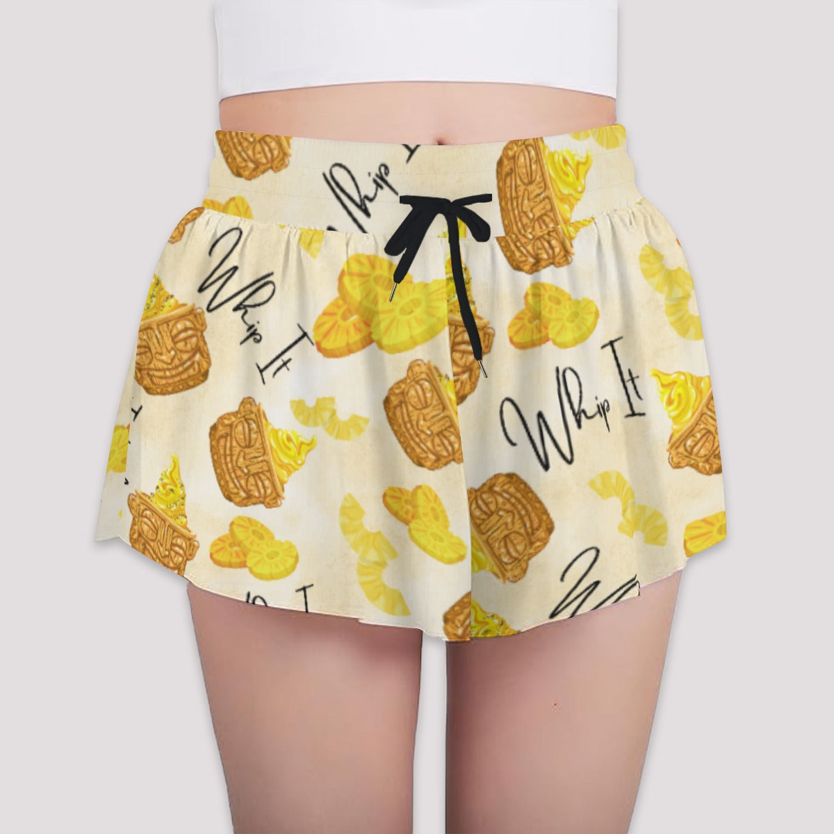 Pineapple Whip It! - Girls’ Flowy Pocket Shorts