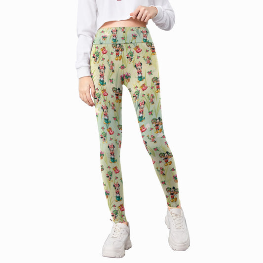 Garden Mouse Helpers at Work - Kid's Leggings