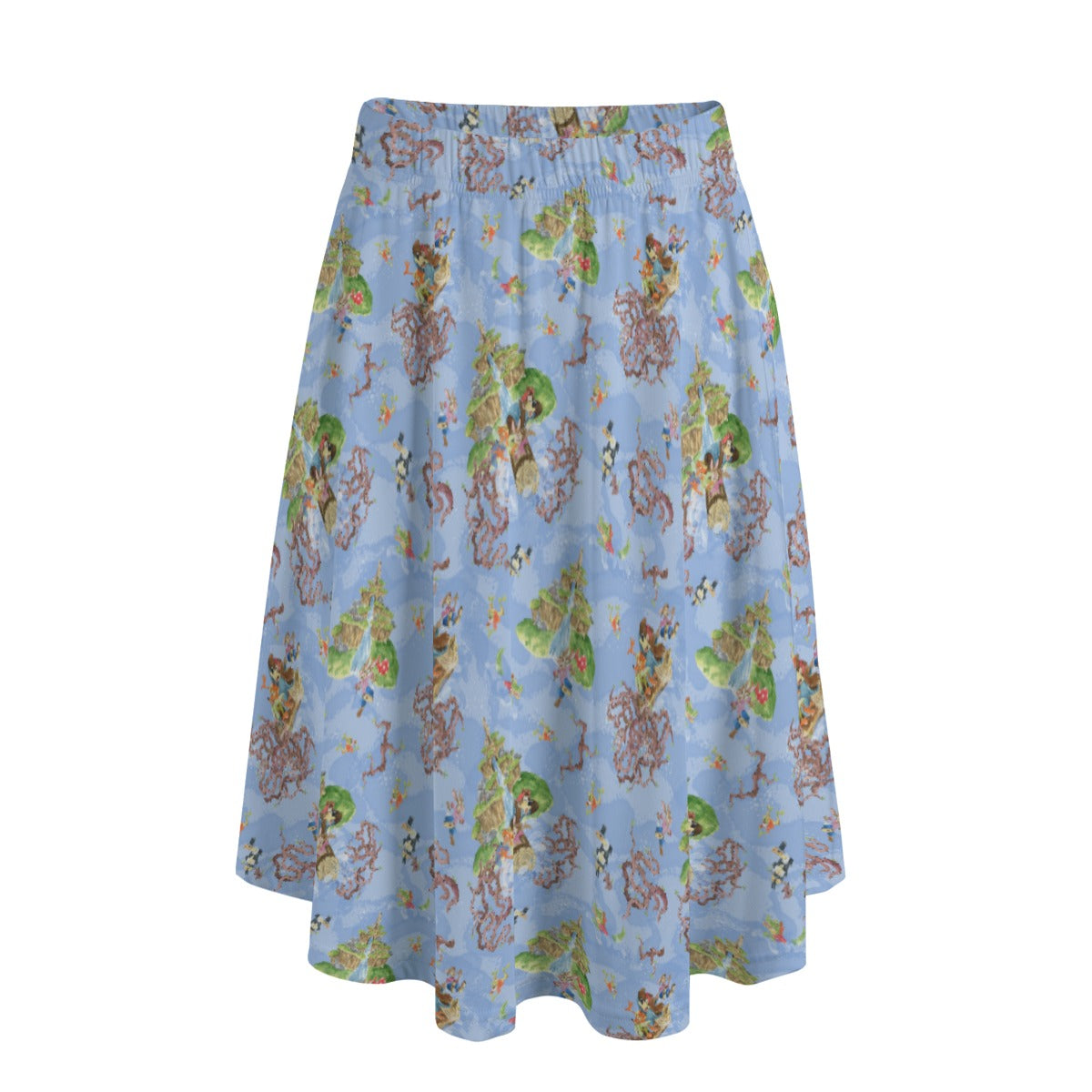Briar Patch Splash - Women’s Pocket Midi Skirt