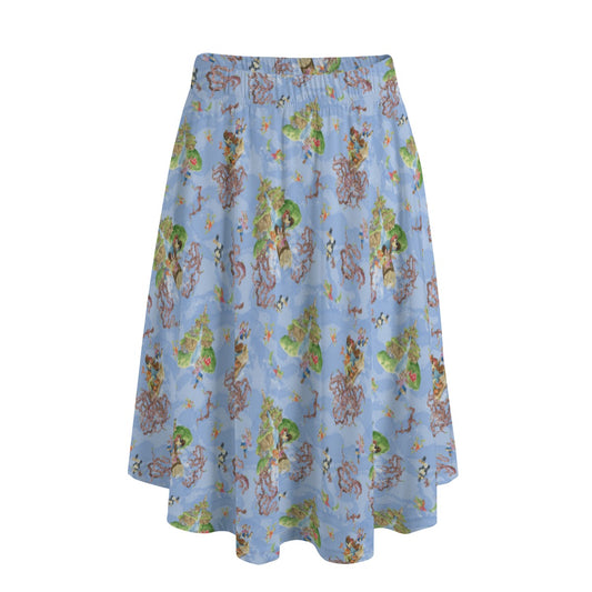 Briar Patch Splash - Women’s Pocket Midi Skirt