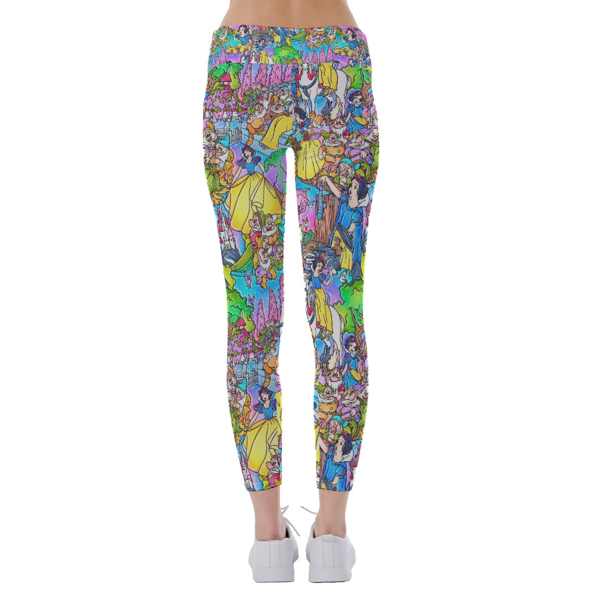 Fairest Princess Storybook Scenes - Women's Yoga Leggings