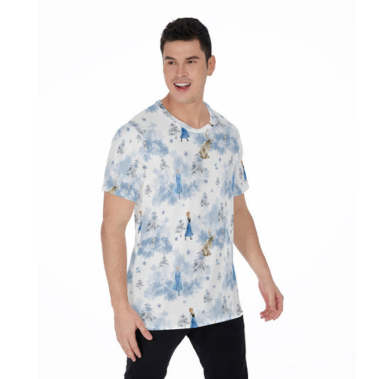 Enchanted Winter Landscape - Men's Short Sleeve T-Shirt
