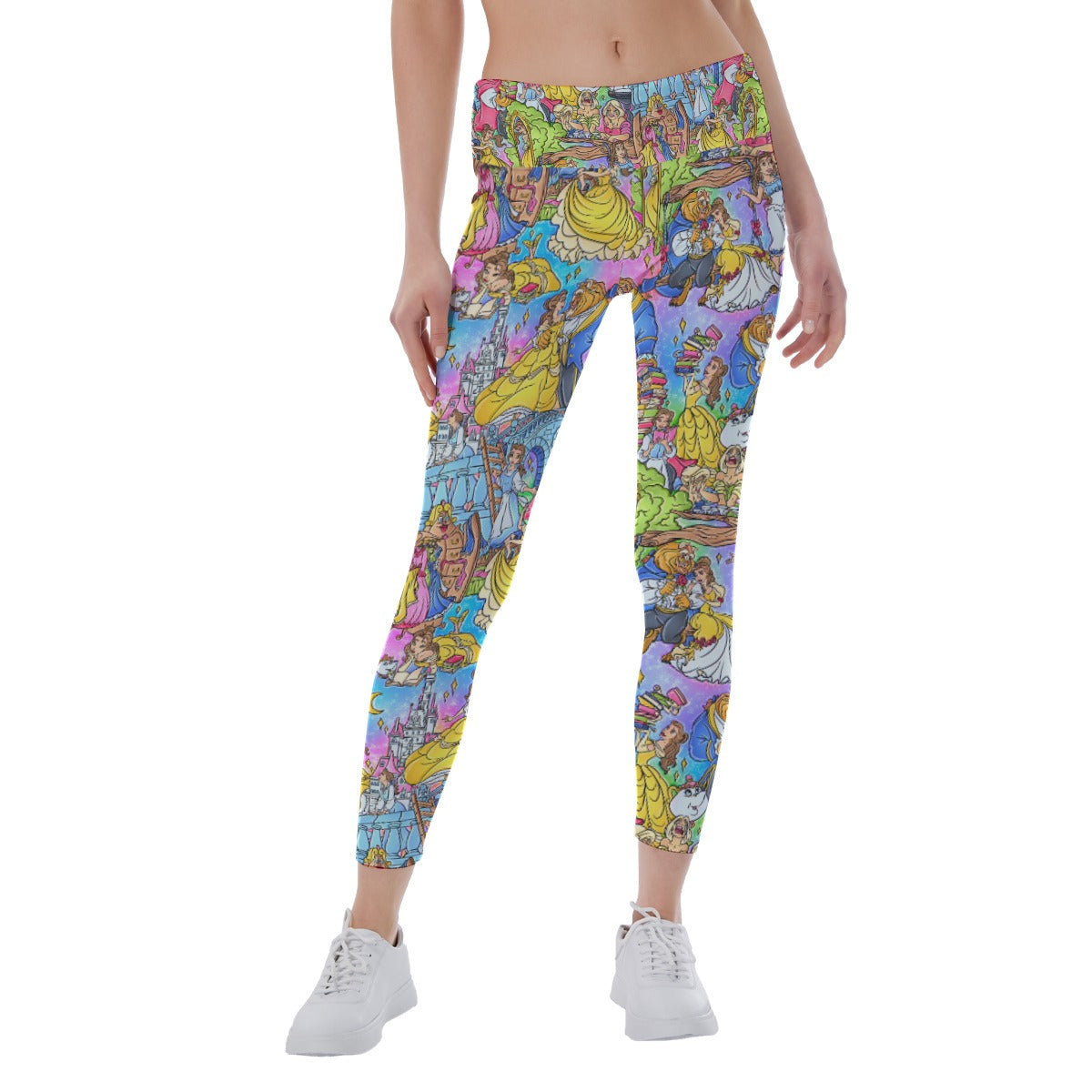 Enchanted Tale Storybook Scenes - Women’s Yoga Leggings