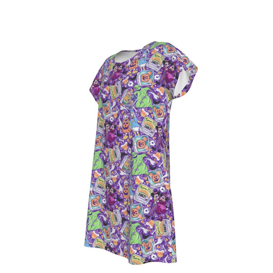 Not So Scary Halloween Party - Women's T-Shirt Dress
