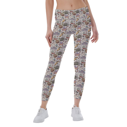 West Coast Disneyland - Women's Yoga Leggings