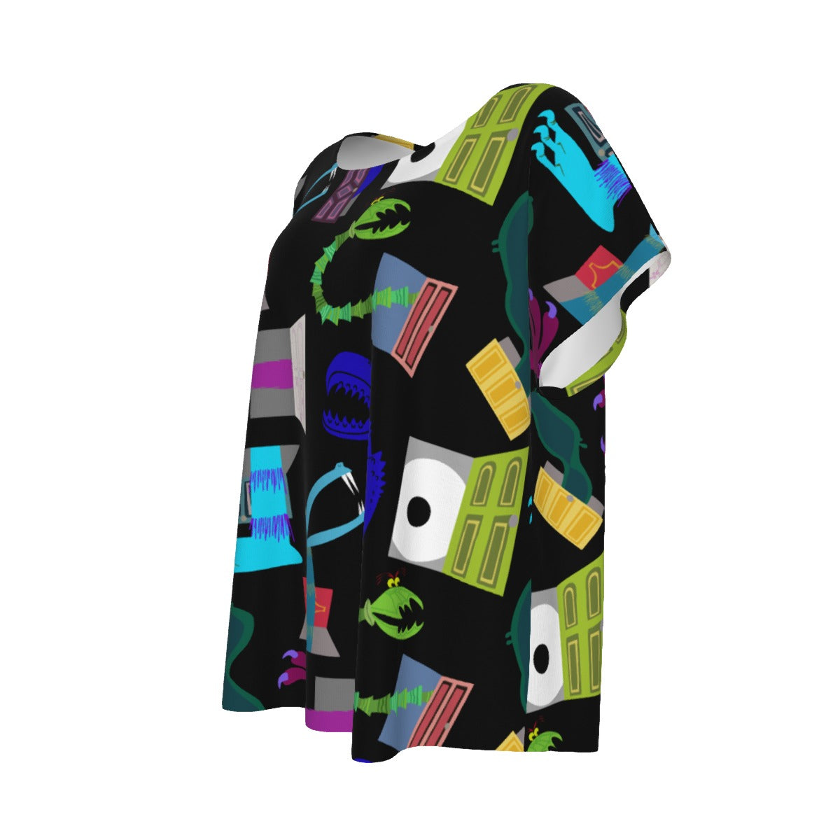 Monsters in Closets - Women’s Relaxed Fit Scoop Tee