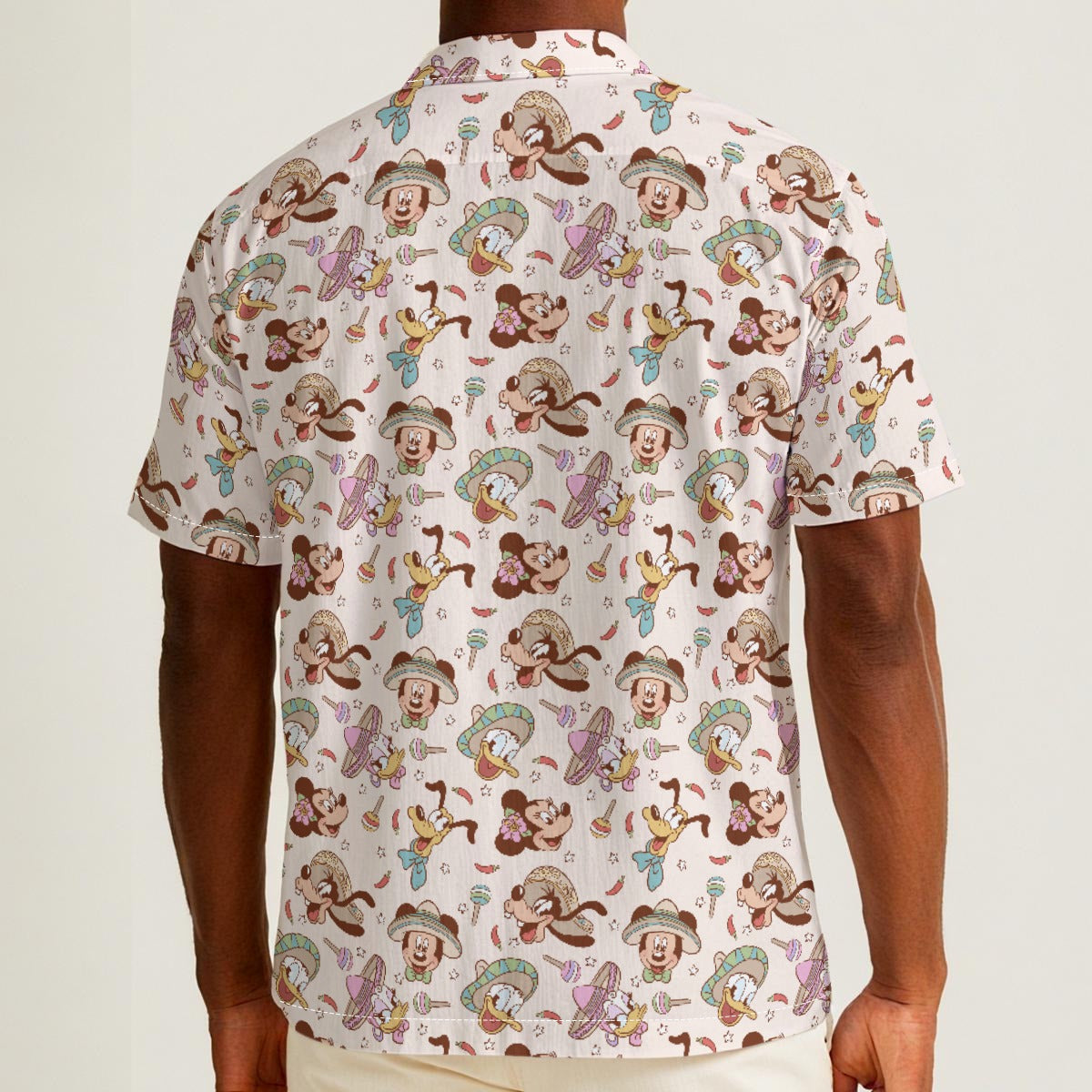 Fiesta Sombrero Pals - Men’s Cotton-Rich Button Up Shirt