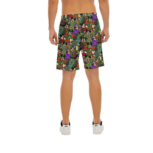 Halloween Costume Mashup - Men’s Pocket Beach Shorts