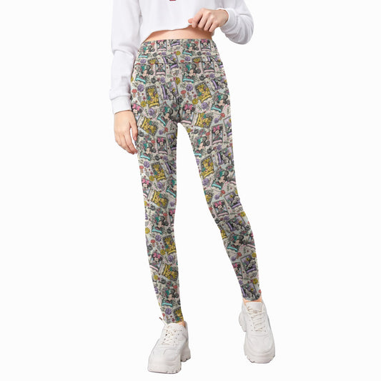 Garden Helpers Seed Packets - Kid's Leggings