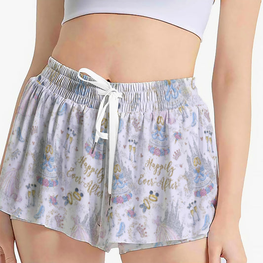 Happily Ever After Weddings - Women's Flowy Pocket Shorts