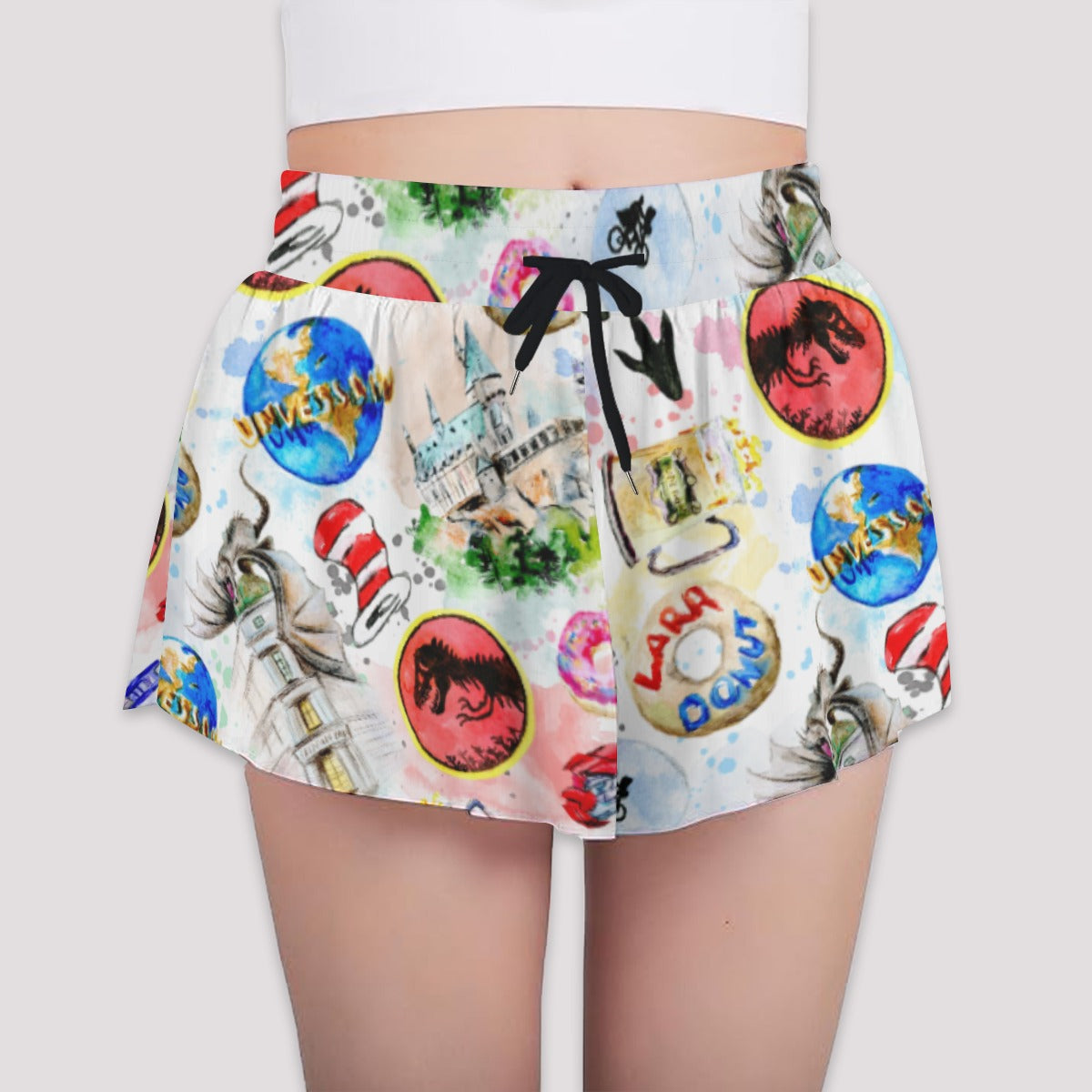A Universal Adventure - Girls’ Flowy Pocket Shorts