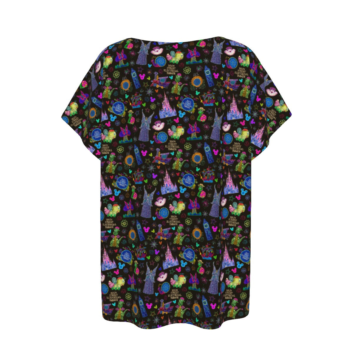 Main Street Neon Parade - Women’s Relaxed Fit Scoop Tee