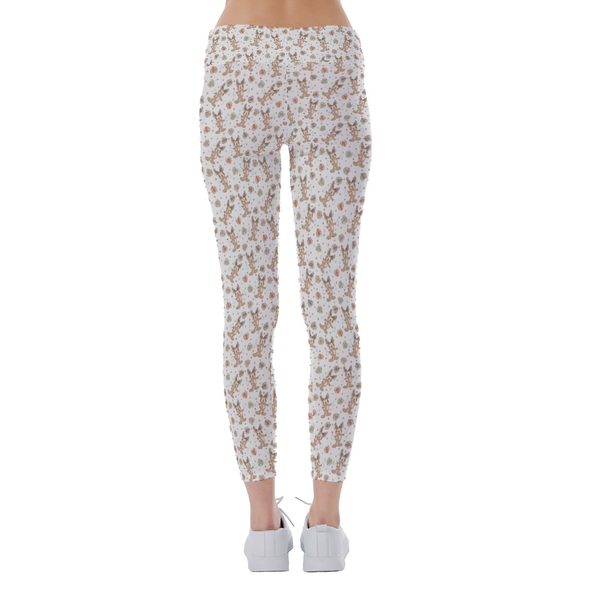 Reindeer Onesie Cheer - Women's Yoga Leggings