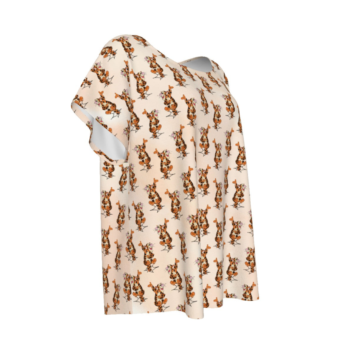 Sketched Bouncing Buddy - Women’s Relaxed Fit Scoop Tee