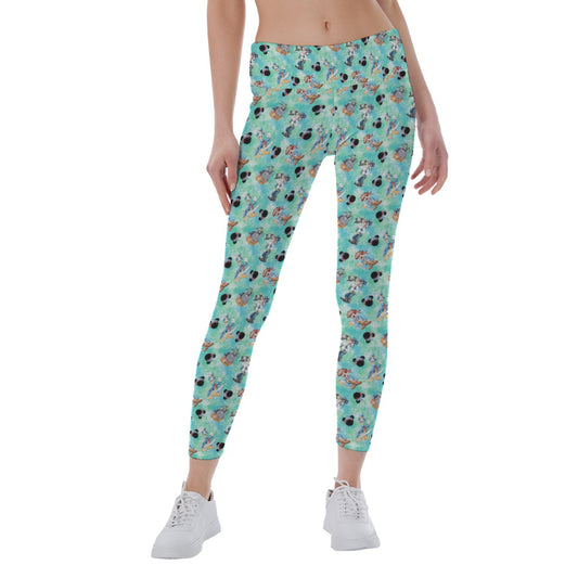 Mickey Donald Goofy Pirate Crew - Women's Yoga Leggings