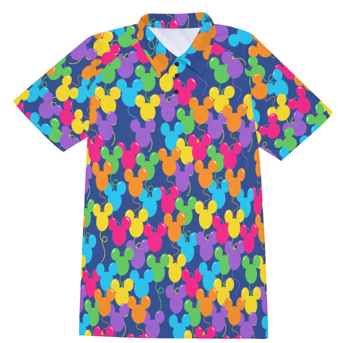 Bright Mouse Ear Balloons - Men's Polo Shirt