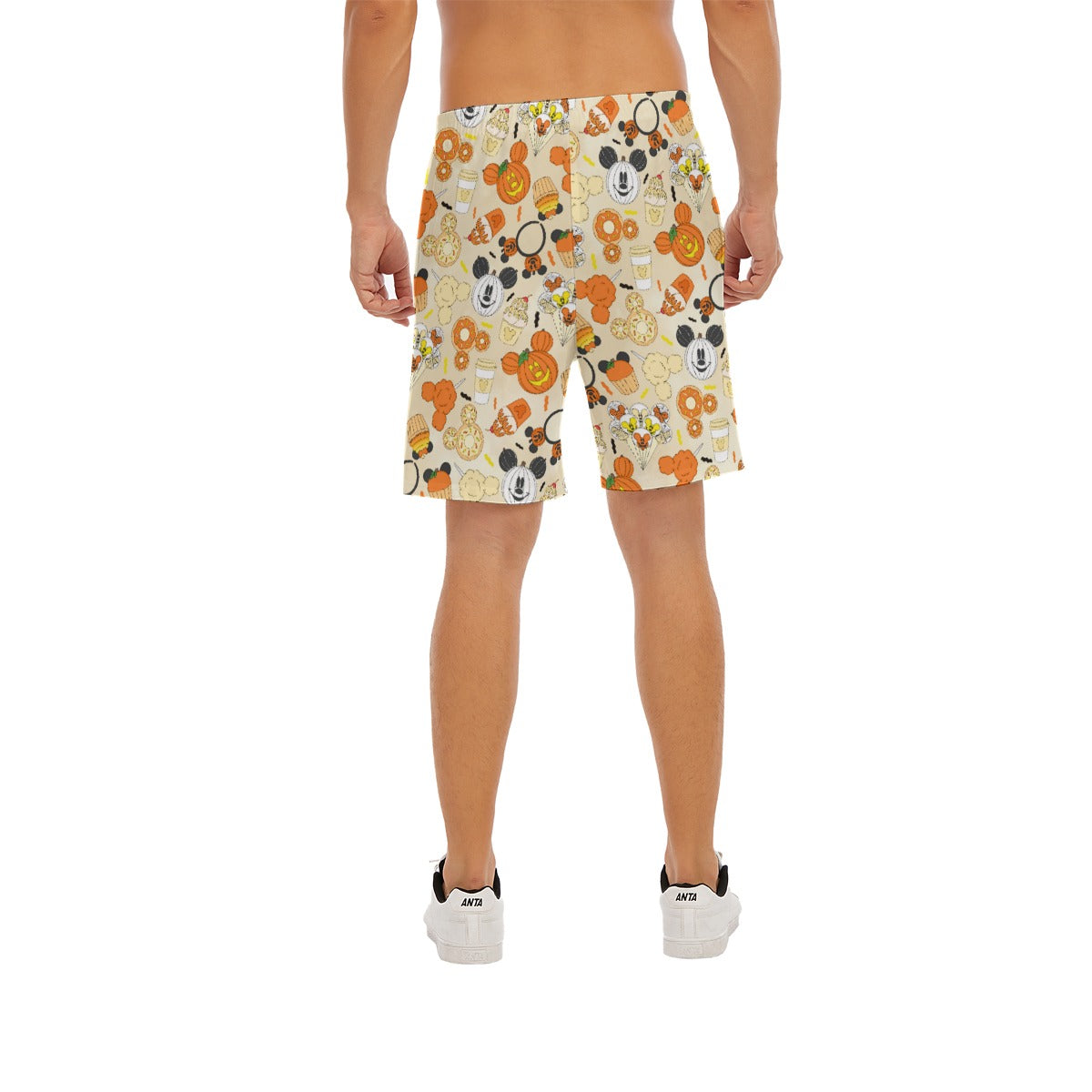 Disney Halloween Snacks - Men’s Pocket Beach Shorts