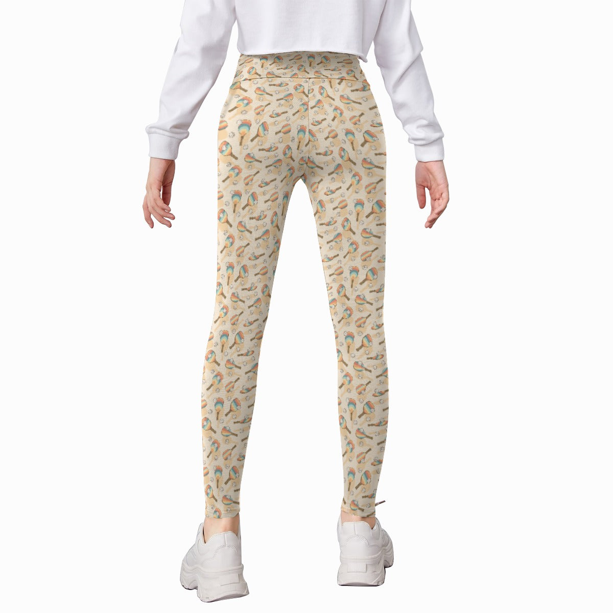 Retro Pickleball Volley - Kid's Leggings