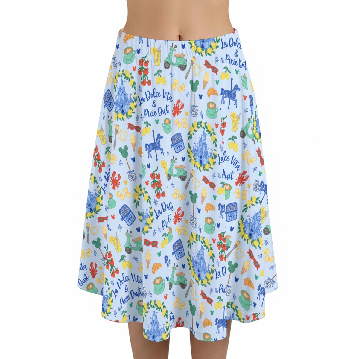 Sweet Life Pixie Dust - Women’s Pocket Midi Skirt