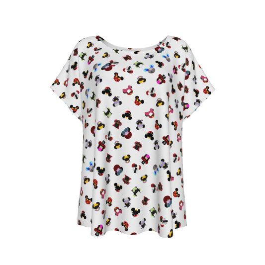 Wicked Mouse Ears - Women’s Relaxed Fit Scoop Tee