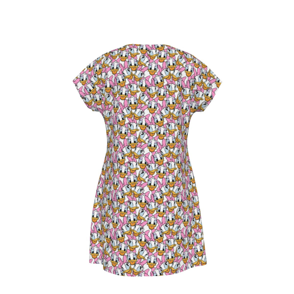 Many Faces of Sassy Duck - Women's T-Shirt Dress