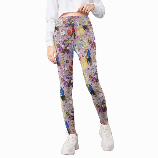 Enchanted Tale Sketch - Kid's Leggings