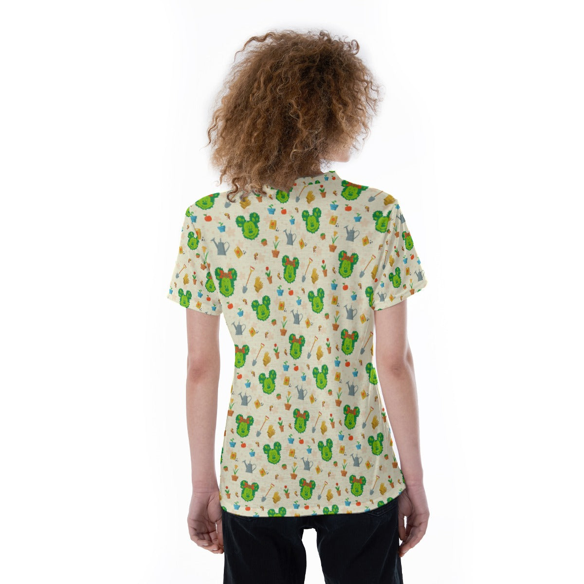 Spring Flower & Garden Festivalival - Women's Short Sleeve V-Neck T-Shirt