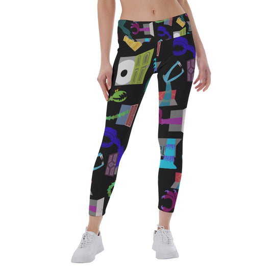 Monsters in Closets - Women's Yoga Leggings
