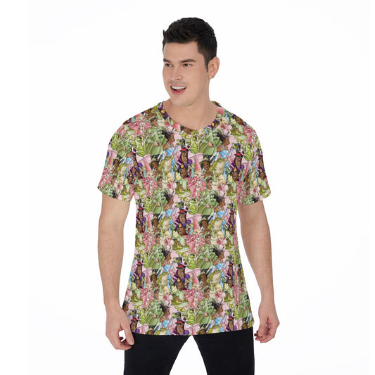Bayou Royal Sketch - Men's Short Sleeve T-Shirt