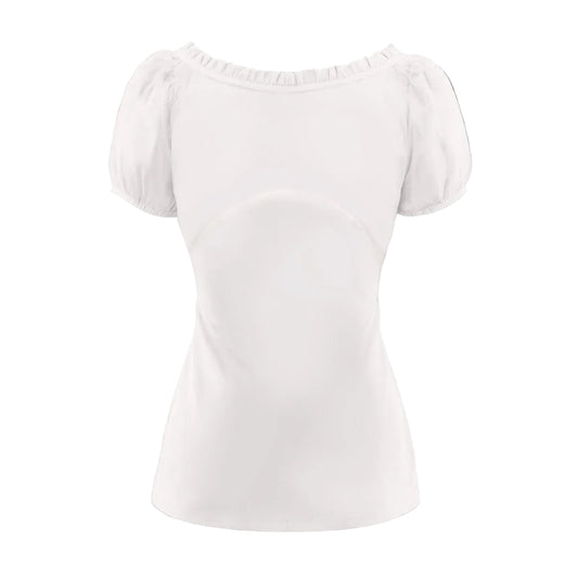Pick Any Print from our Shop - Women’s Puff Sleeve Bow Front Top