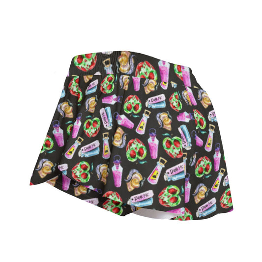 Pick Your Poison - Women's Flowy Pocket Shorts