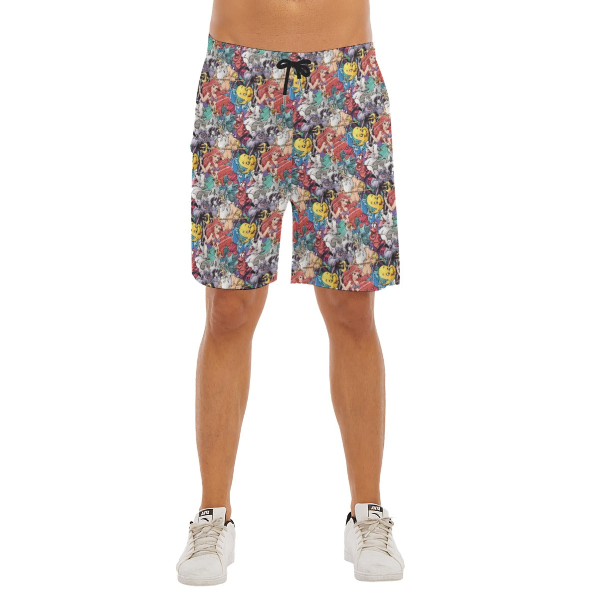 Undersea Crew Sketch - Men’s Pocket Beach Shorts