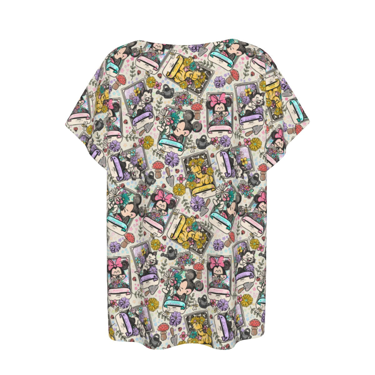 Garden Helpers Seed Packetskets - Women’s Relaxed Fit Scoop Tee