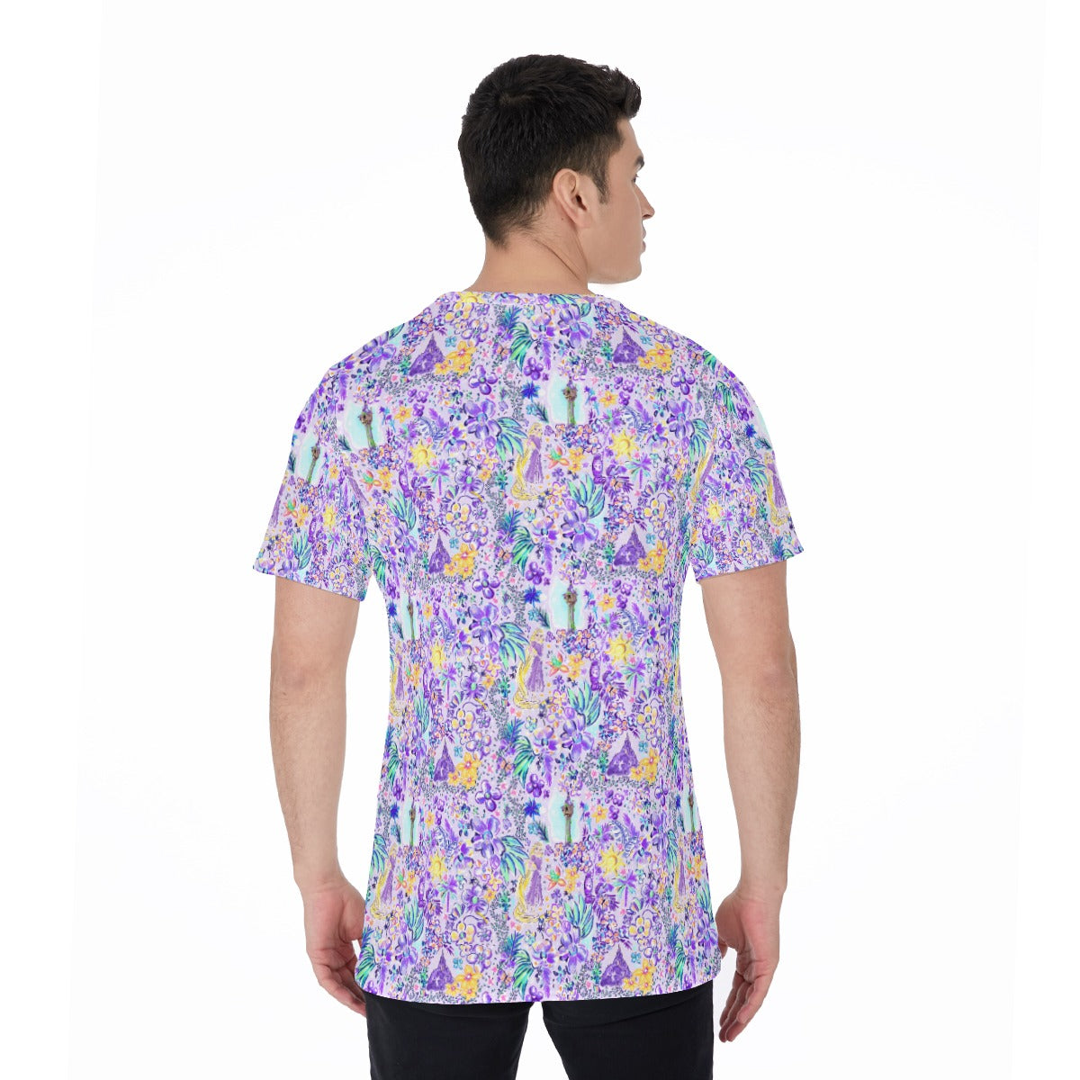 Bright Tropical Princess - Tower Light Festival - Men's Short Sleeve T-Shirt