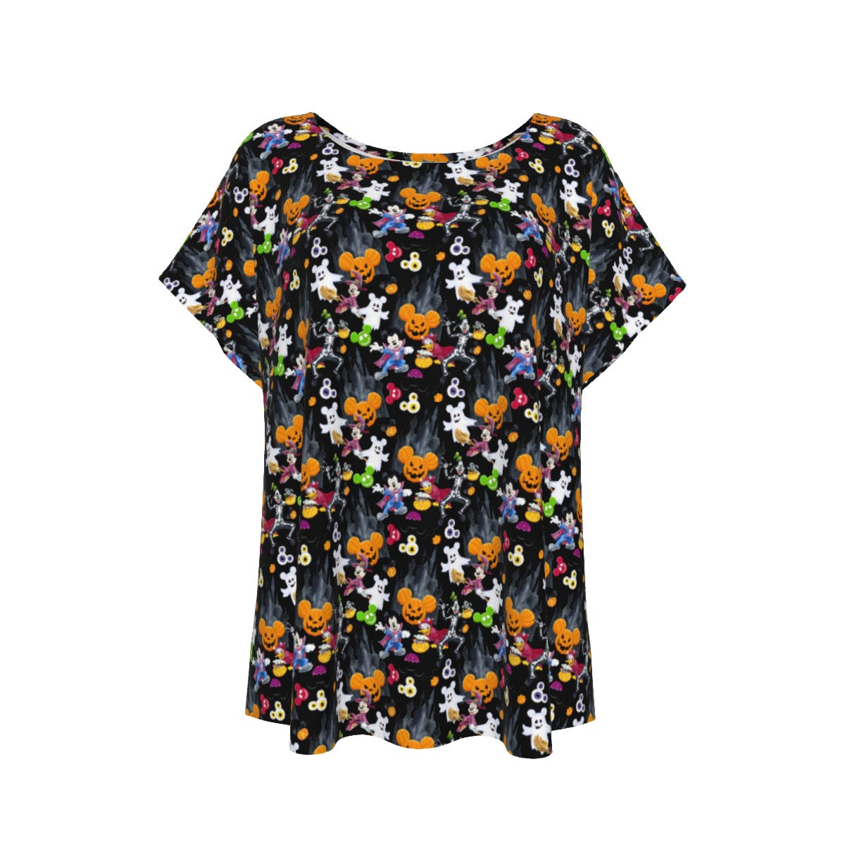 Mouse Gang Trick or Treatreat - Women’s Relaxed Fit Scoop Tee