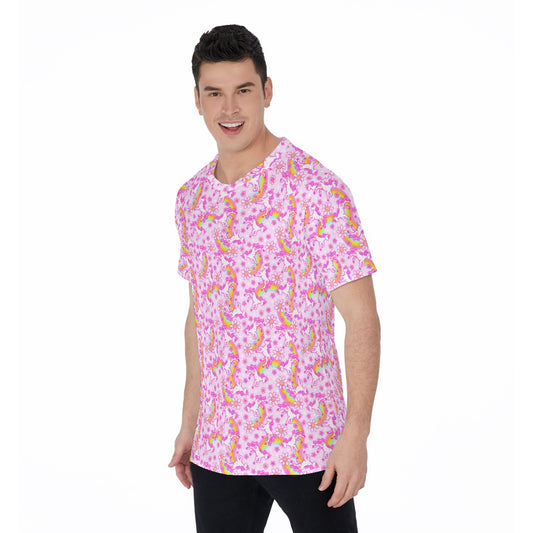 Unicorn Rainbows - Men's Short Sleeve T-Shirt