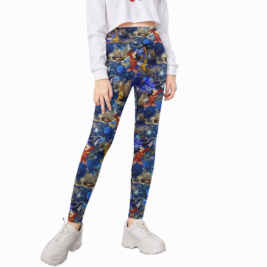 Enchanted Broom Magic - Kid's Leggings