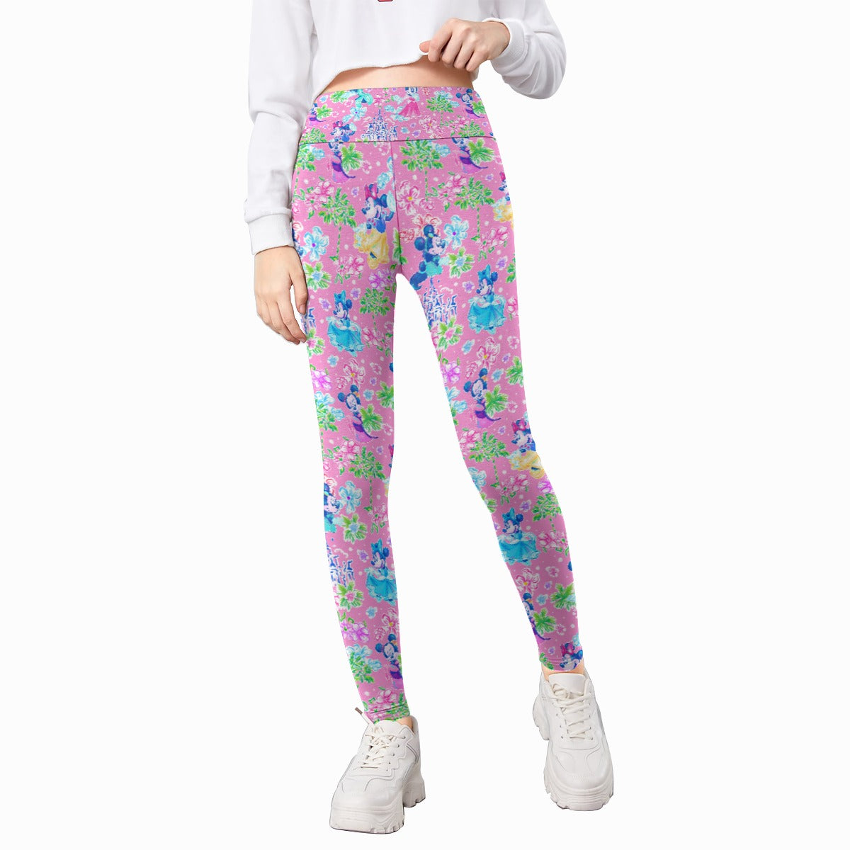 Princess Palm Party - Kid's Leggings
