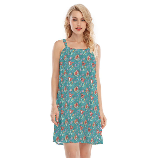 Whimsical Ocean Princess - Women’s Adjustable Sundress