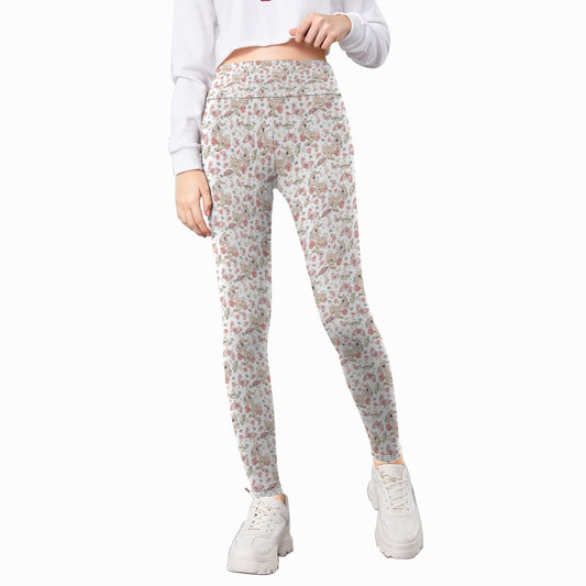 Woodland Bunny Cottagecore - Kid's Leggings