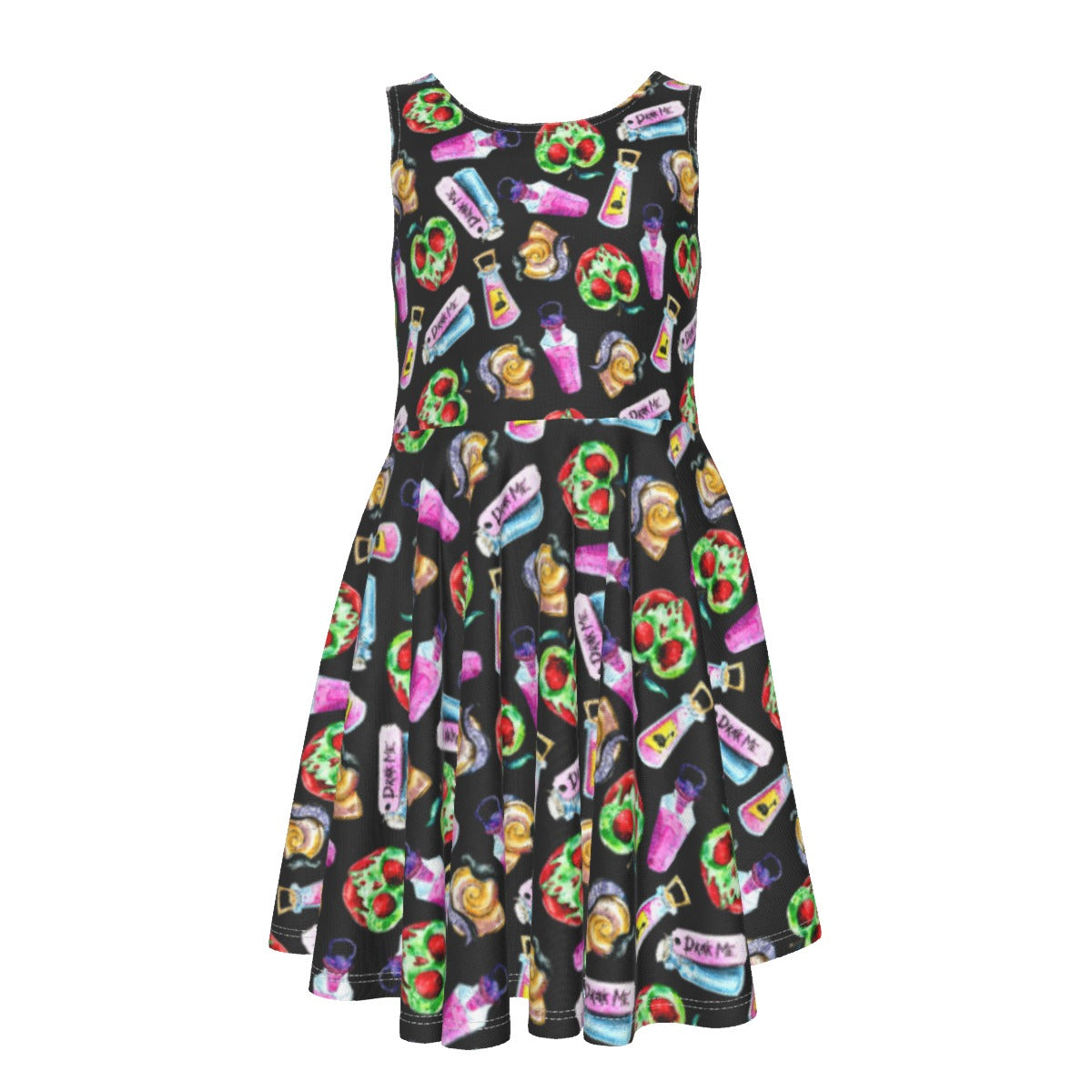 Pick Your Poison - Kid's Sleeveless Skater Dress
