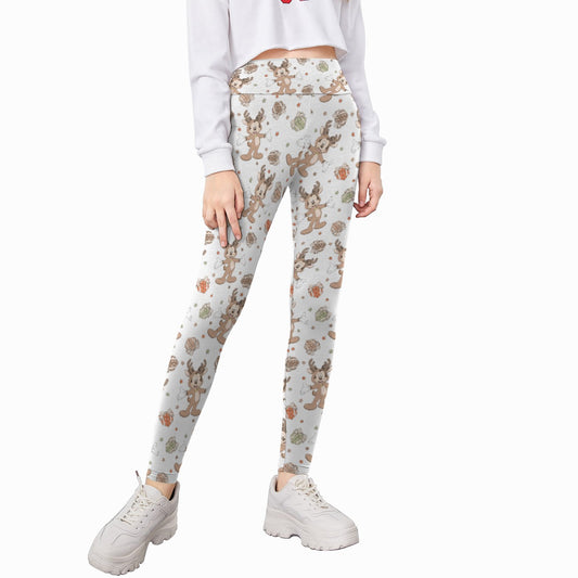Reindeer Onesie Cheer - Kid's Leggings