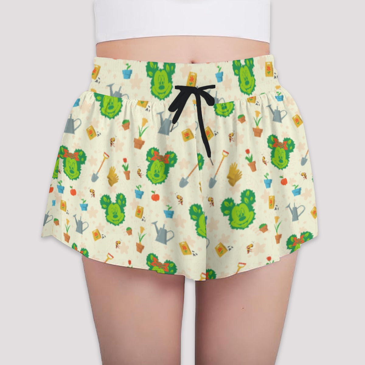 Spring Flower & Garden Festivalival - Girls’ Flowy Pocket Shorts