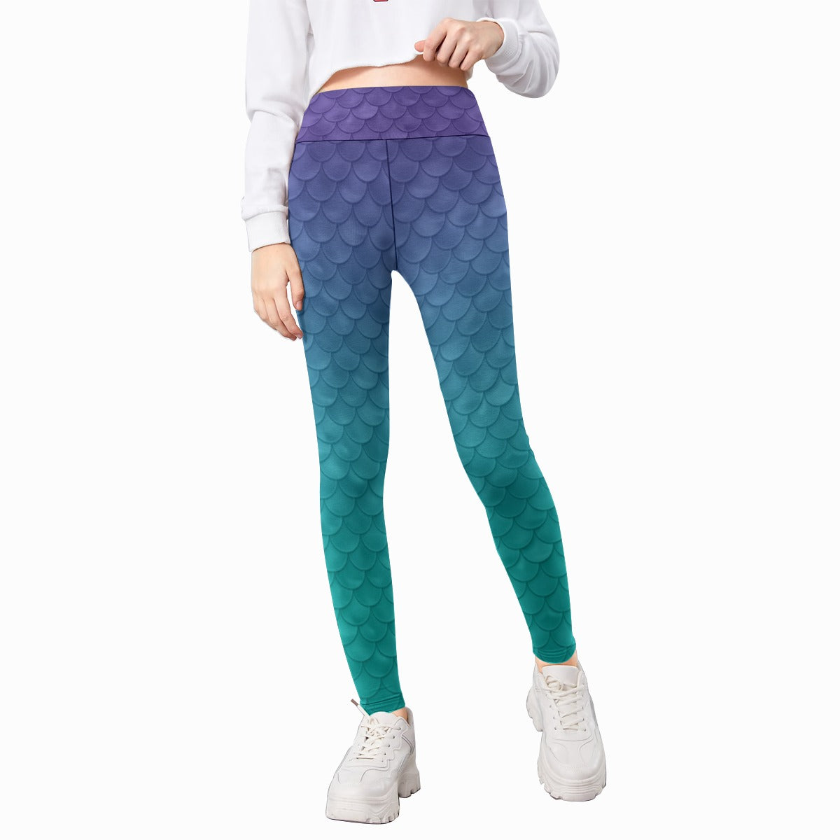 Dreamy Mermaid Scales - Kid's Leggings