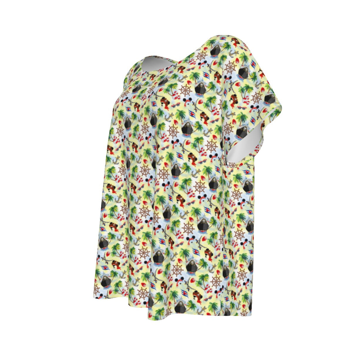 Pirate Night Cruise - Women’s Relaxed Fit Scoop Tee