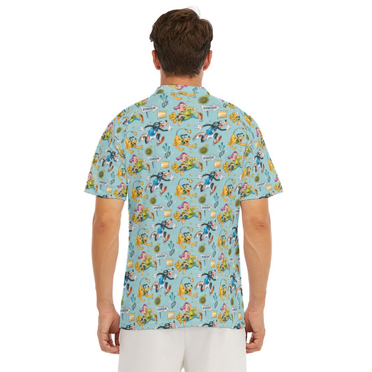 Cheerful Race Day Dashers - Men's Polo Shirt