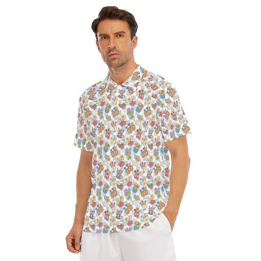 Flourishing Fairytale Pots - Men's Polo Shirt