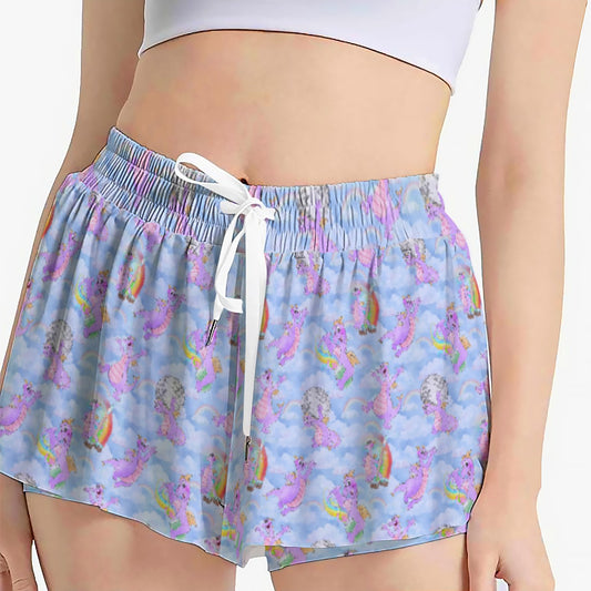 Imagine with Figment - Women's Flowy Pocket Shorts