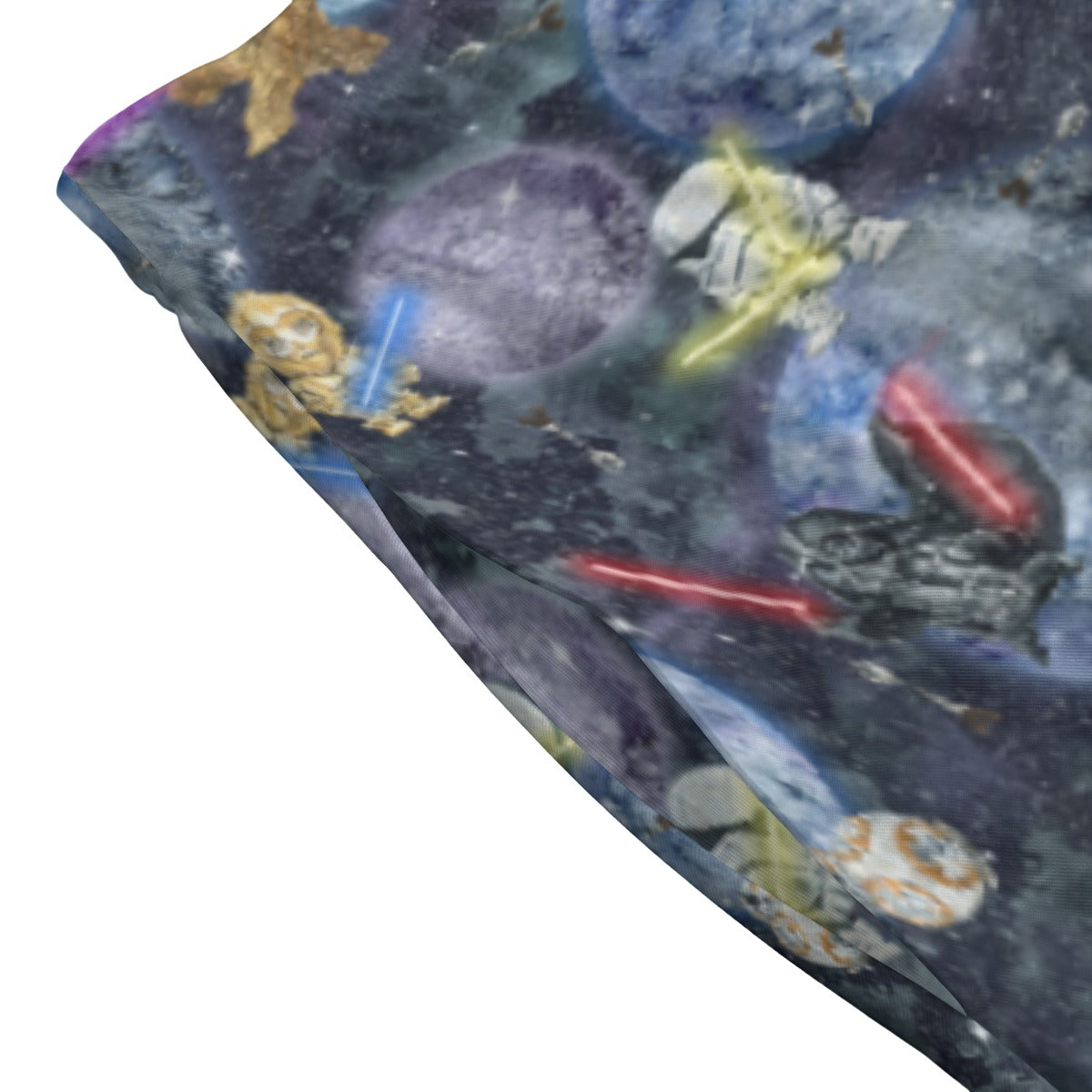 Watercolor Cosmic Battle - Women’s Pocket Midi Skirt