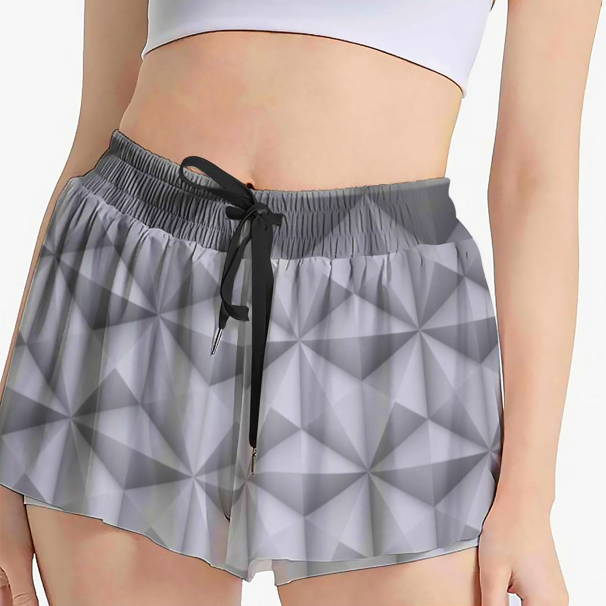 EPCOT Icon - Women's Flowy Pocket Shorts